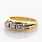 Preview: Vintage Ring aus 750er Gold mit 0.48ct Brillanten