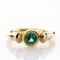 Preview: Ring aus 750er Gold mit 0.80ct Turmalin