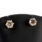 Preview: 14k gold ear studs with 1.90ct diamonds