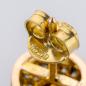 Preview: Antique earrings 14k gold + silver with 2.40ct diamonds