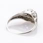 Preview: Art Deco Ring aus 750er Weißgold mit 0.10ct Brillant