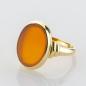 Preview: Vintage Ring aus 585er Gold mit Karneol