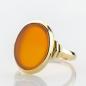 Preview: Vintage Ring aus 585er Gold mit Karneol
