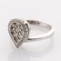 Preview: Ring aus 585er Weißgold mit 0.70ct Brillanten