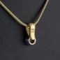 Preview: 0.20 ct Diamond Pendant in 18k Bicolor Gold