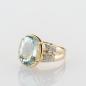 Preview: Ring aus 585er Gelbgold mit 7.70ct Aquamarin