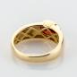 Preview: Ring aus 585er Gold mit Granat