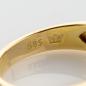 Preview: Ring aus 585er Gold mit Granat