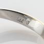 Preview: Vintage Ring aus 585er Weißgold mit 2.0ct Saphir und 0.40ct Brillanten