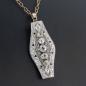 Preview: Art Deco Anhänger (Platin) mit Diamanten