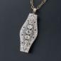 Preview: Art Deco Anhänger (Platin) mit Diamanten