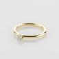 Preview: Ring aus 585er Gelbgold mit 0.10ct Brillant