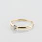 Preview: Brillantring 0.10 ct in 585er Gelbgold
