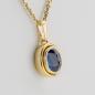 Preview: 1.5 Carat Sapphire Pendant in 14k Yellow Gold