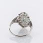 Preview: 0.80ct Diamond and 0.06ct Emerald Ring in Platinum
