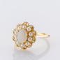 Preview: Ring aus 585er Gelbgold mit Opal und Perlen