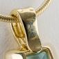 Preview: 3.0ct Blue Topaz Pendant in 14K Yellow Gold