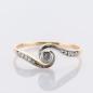 Preview: 0.18ct Diamond Ring in 14K Gold