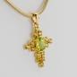 Preview: 1ct Peridot Pendant in 14K Yellow Gold