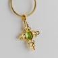Preview: 1ct Peridot Pendant in 14K Yellow Gold