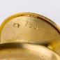 Preview: Ring aus 750 Gelbgold mit Perle