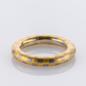 Preview: Ring aus 750 Gelbgold und 900 Platin ohne Besatz