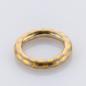 Preview: Ring aus 750 Gelbgold und 900 Platin ohne Besatz
