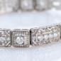 Preview: Art Deco Armband (Platin) mit 3.50ct Diamanten