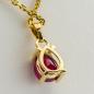 Preview: 14k pendant with a 2.4ct ruby
