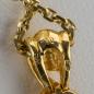 Preview: 0.50 carat Sapphire Pendant in 18K Yellow Gold