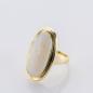 Preview: Ring aus 585 Gelbgold mit Opal