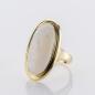 Preview: Ring aus 585 Gelbgold mit Opal
