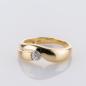 Preview: Ring aus 585 Gelbgold mit 0,20 ct Brillant
