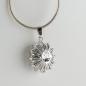 Preview: 1.63 ct Sapphire Pendant with 0.80ct diamonds in 14k White Gold