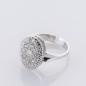 Preview: Ring aus 585er Weißgold mit 0,60 ct Brillanten