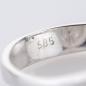 Preview: Ring aus 585er Weißgold mit 0,60 ct Brillanten
