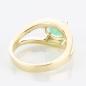 Preview: Ladies ring 14k gold with a 1.25ct emerald