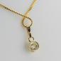 Preview: Anhänger aus 585er Gelbgold mit 0,53 ct Brillant
