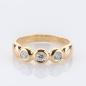 Preview: Ring aus 585er Gelbgold mit 0.20ct Diamanten