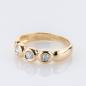 Preview: Ring aus 585er Gelbgold mit 0.20ct Diamanten