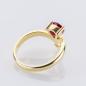 Preview: Cecilia Ring aus 585er Gelbgold mit 1.18 ct Rubin und 0.10 ct Brillant