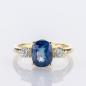 Preview: 2.46ct Sapphire and 0.36ct Diamond Ring in 14K Yellow Gold