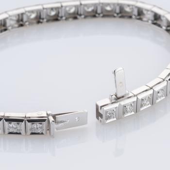 Preview: 2.70ct Diamond Tennis Bracelet in 18K White Gold