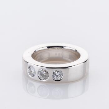 Preview: 0.60ct Diamond Ring in 18K White Gold