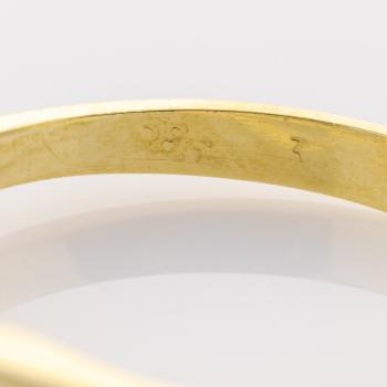 Ring aus 585er Gold mit 0.35ct Brillant