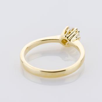Preview: 0.49ct Diamond Ring in 14K Yellow Gold