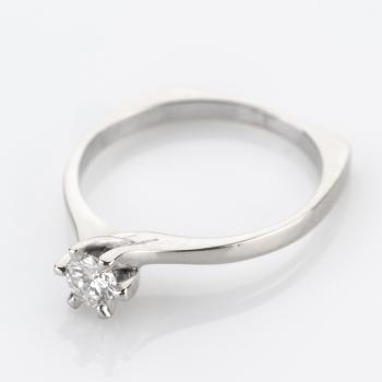 Preview: Vintage Ring (585er Gold) mit Brillant