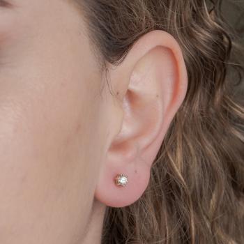 Ohrstecker aus 585er Gold mit 0.38ct Brillanten