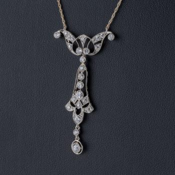 Collier mit 1,2 ct Brillanten