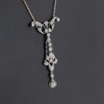 Preview: Collier mit 1,2 ct Brillanten